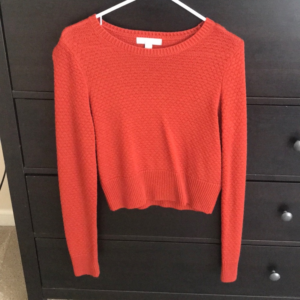 BR crop sweater